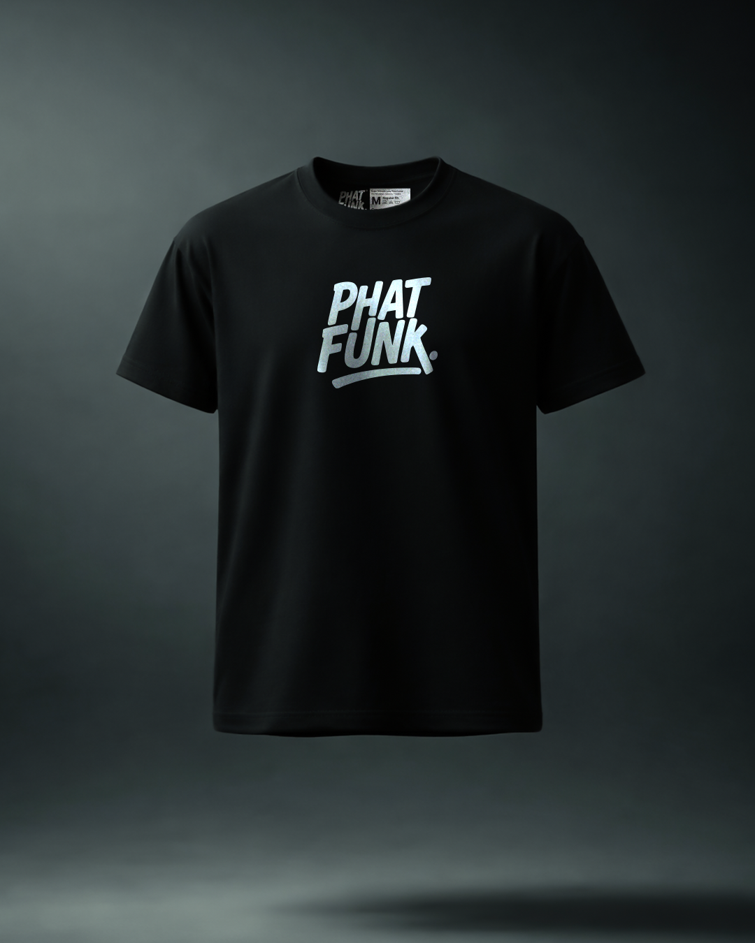 PHATFUNK® Classic Logo Regular Fit Tshirt - Black Edition