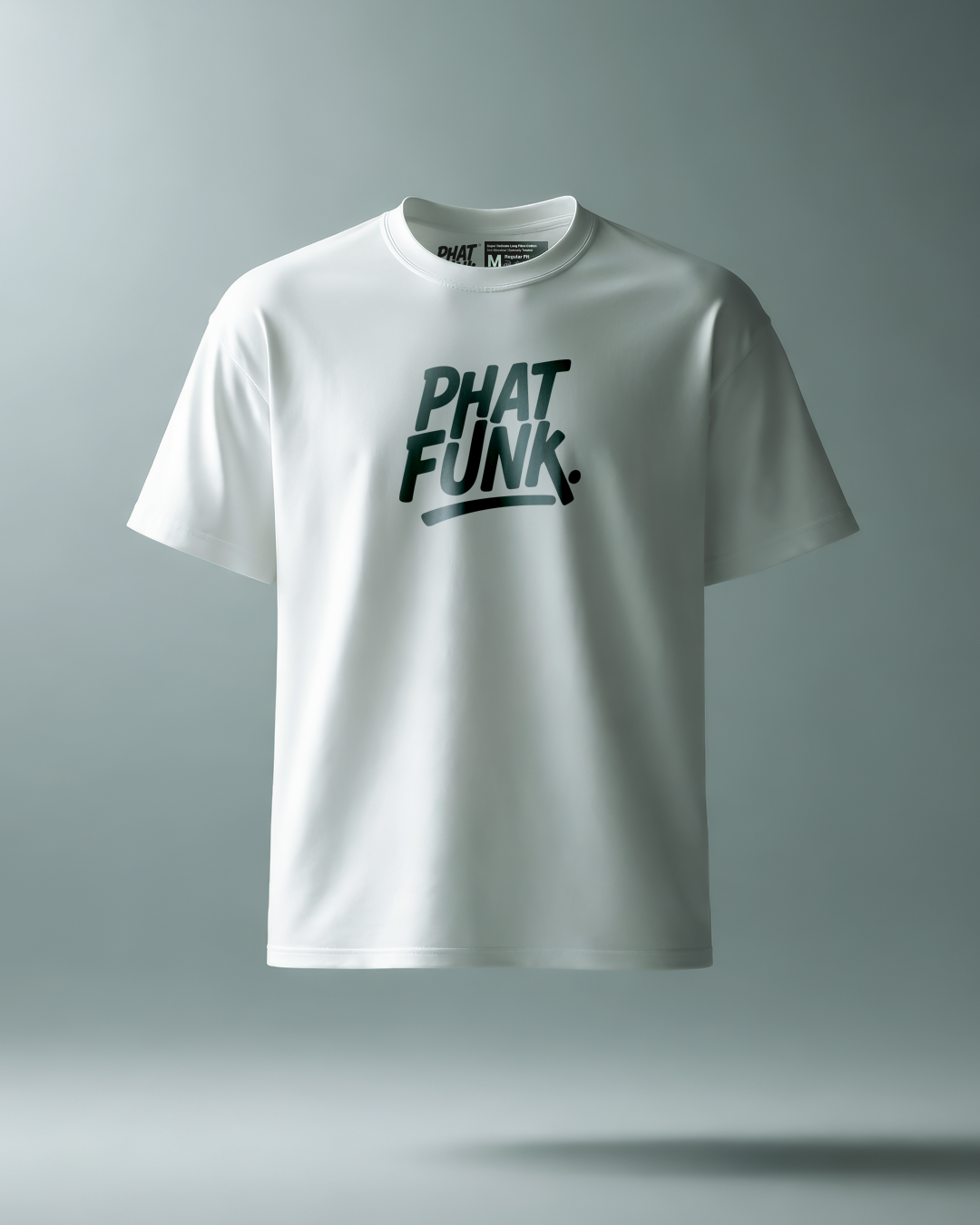 PHATFUNK® Classic Logo Regular Fit Tshirt - White Edition