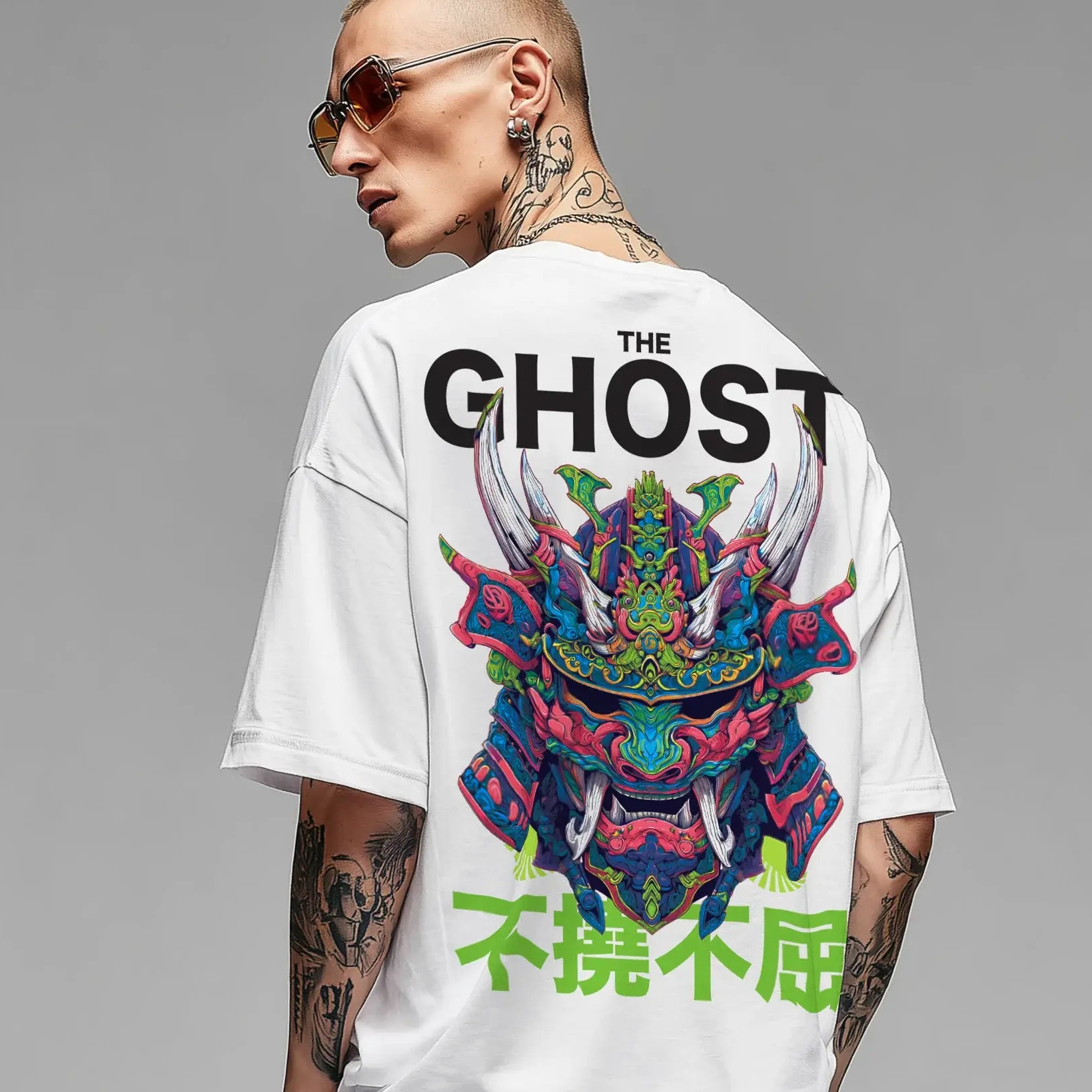 Ghost_OV_white_Back_Men - PhatFunk