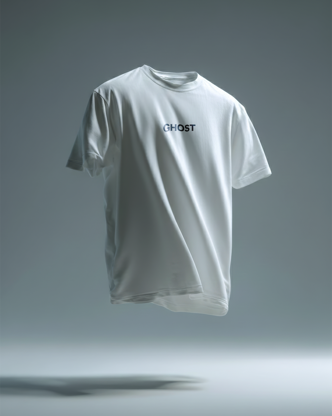 PHATFUNK® The Ghost Oversized Graphic T-Shirt - White | Men’s Premium Streetwear Tee-4