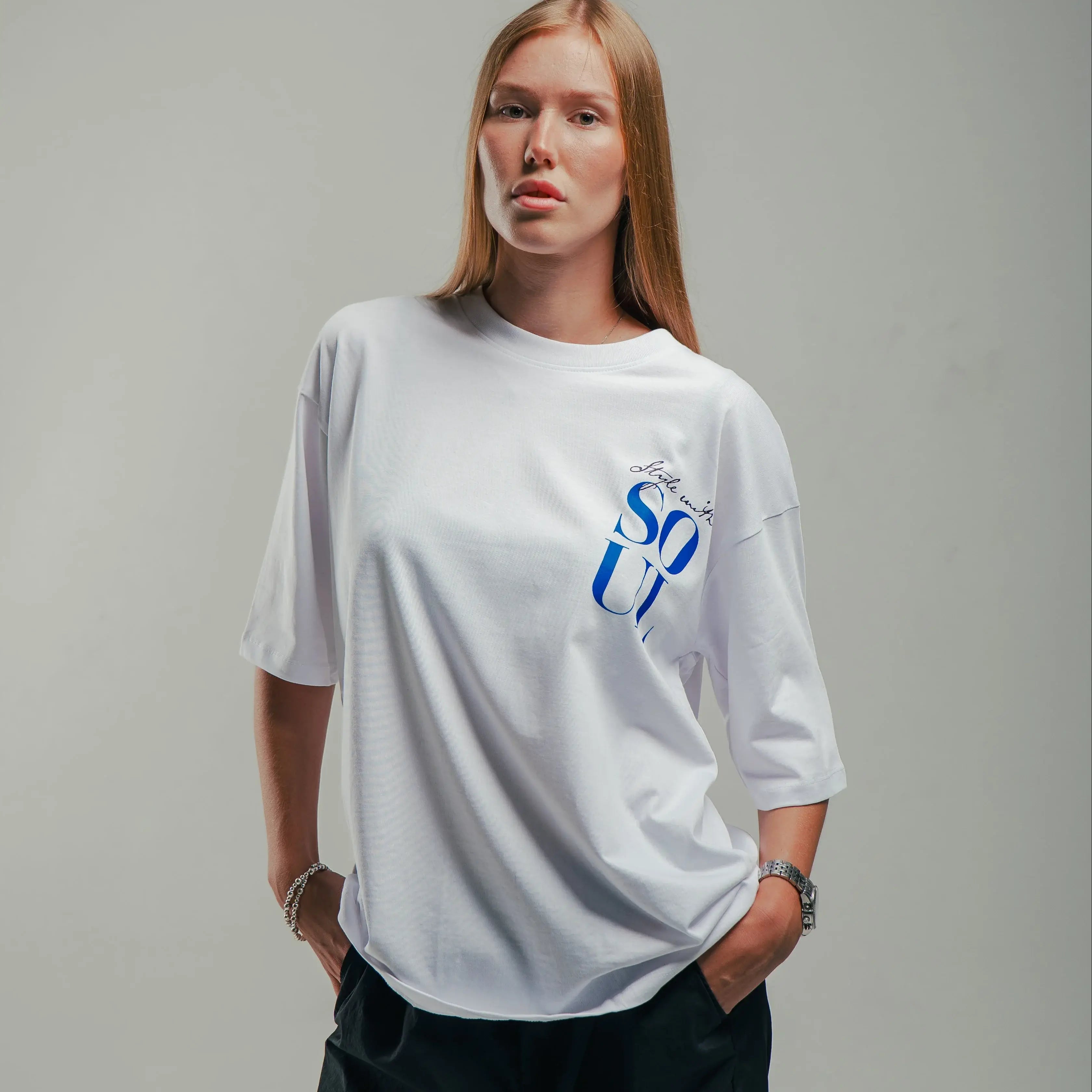 PHATFUNK® STYLE WITH SOUL - Oversized White Tshirt – PhatFunk