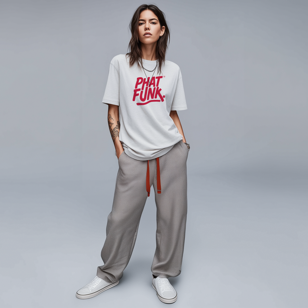 PHATFUNK® Classic Logo Regular Fit Tshirt - White Edition