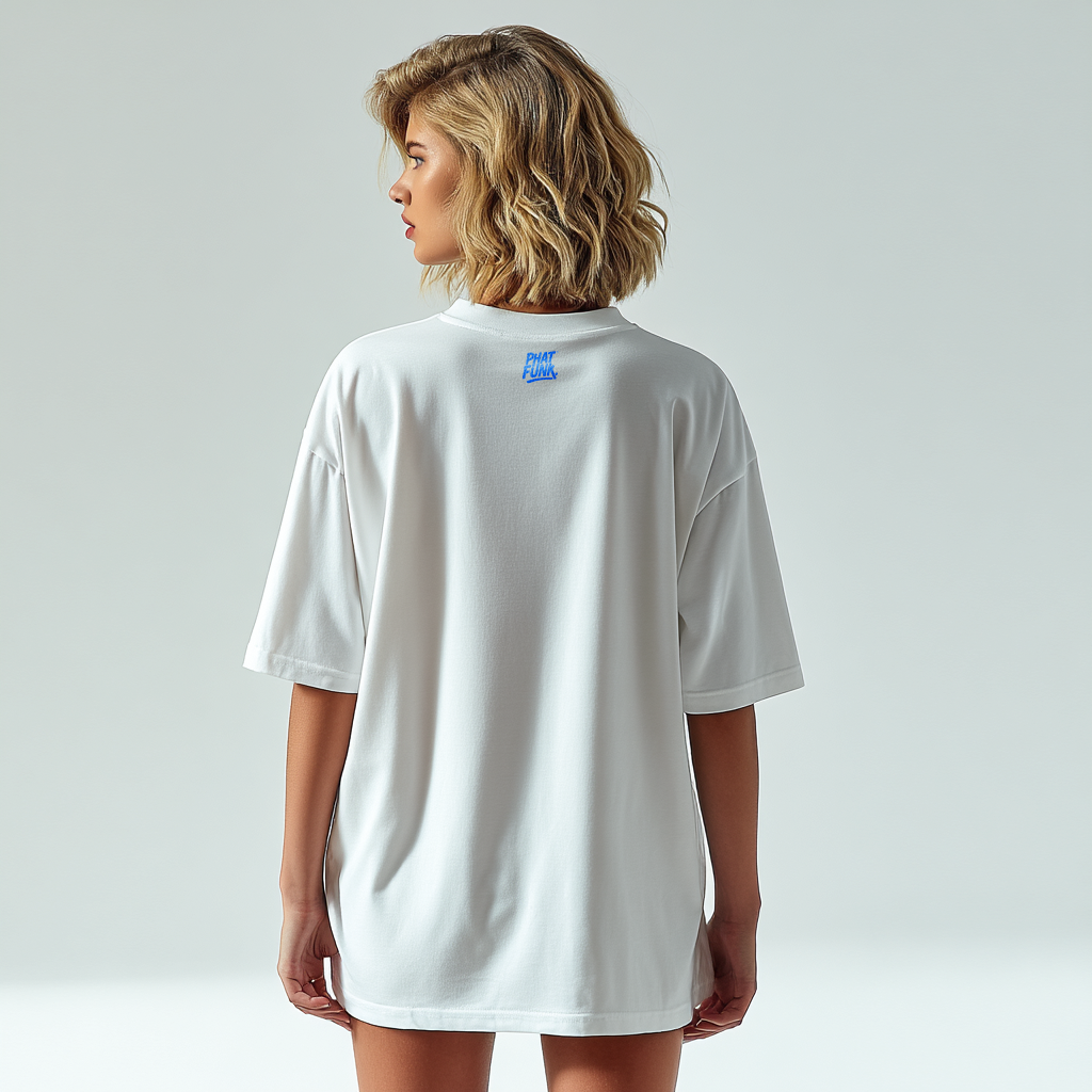 PHATFUNK® STYLE WITH SOUL - Oversized White Tshirt