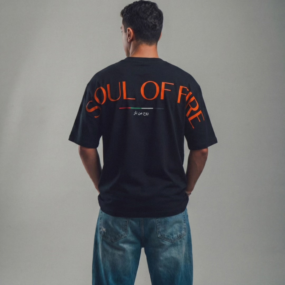 PHATFUNK® Soul Of Fire- Oversized Black Men-1
