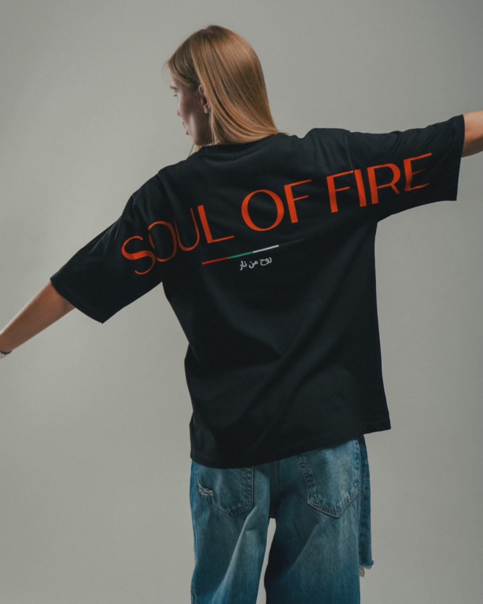 PHATFUNK® Soul Of Fire- Oversized Black-5