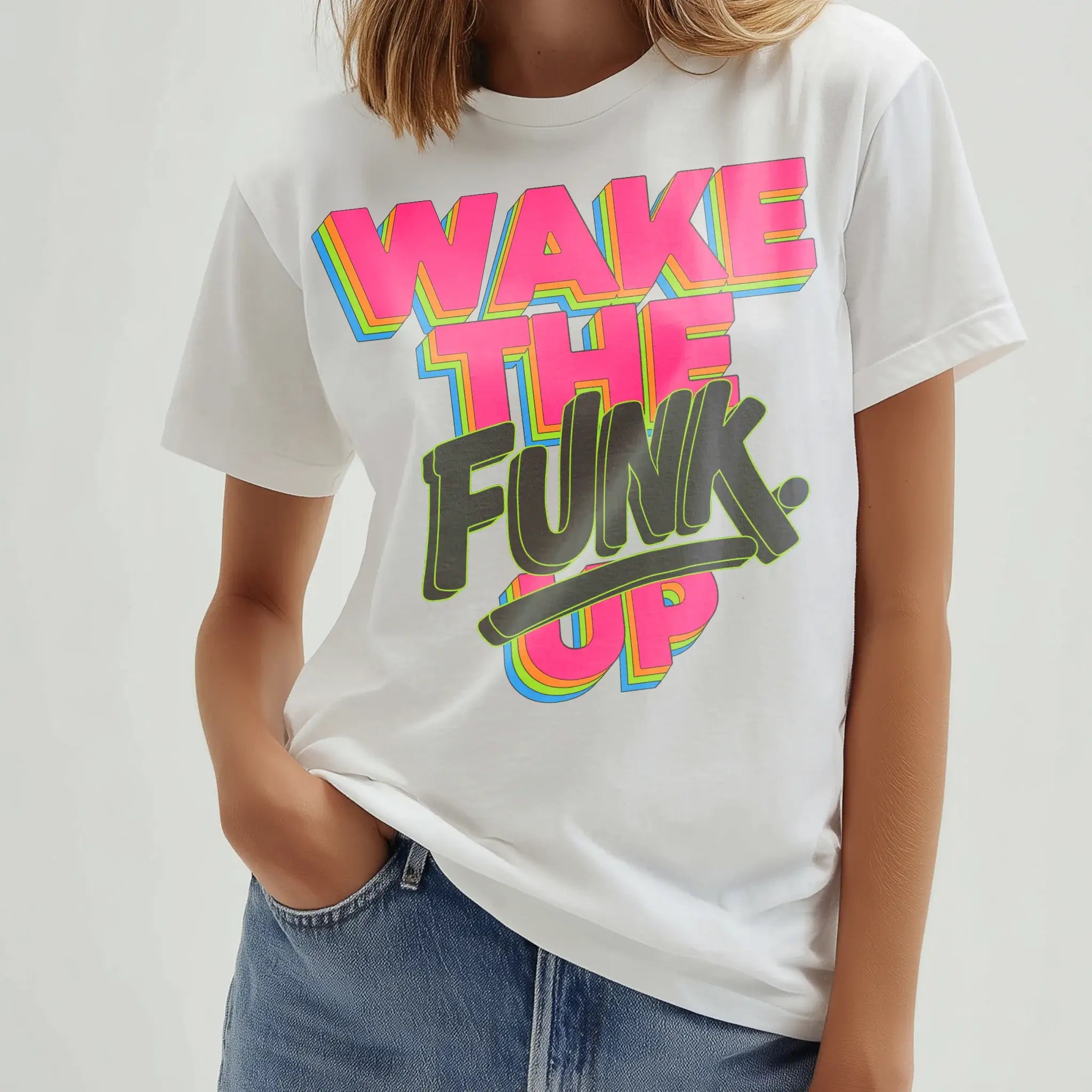wake_the_funk_up_White_Regular - PhatFunk